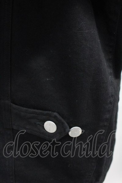 画像9: SWITCHBLADE / GRAPHIC PRINT DENIM ジャケット S ブラック T-25-07-25-026-SW-ja-YM-ZT125 (9)
