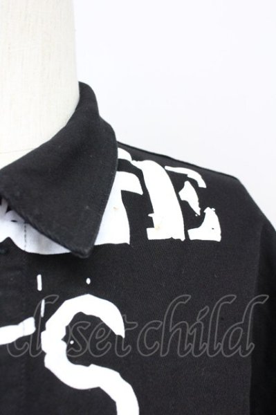 画像10: SWITCHBLADE / GRAPHIC PRINT DENIM ジャケット S ブラック T-25-07-25-026-SW-ja-YM-ZT125 (10)