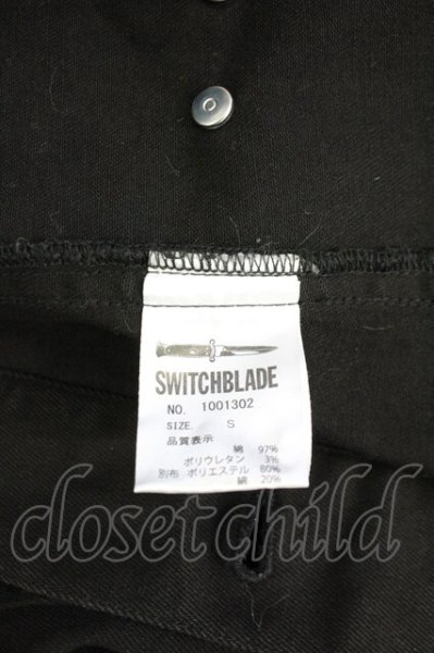 画像14: SWITCHBLADE / GRAPHIC PRINT DENIM ジャケット S ブラック T-25-07-25-026-SW-ja-YM-ZT125 (14)