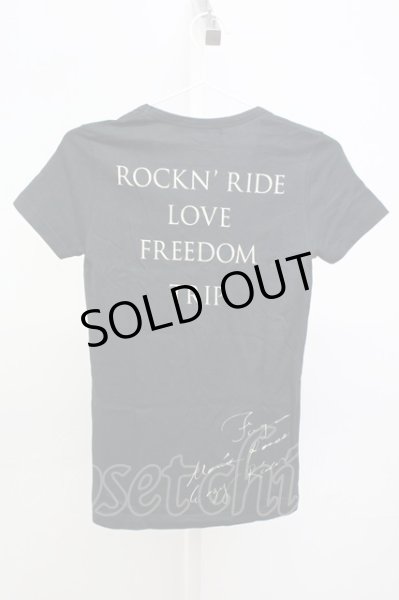 画像2: FUGA / easy Rider Tシャツ 44 ブラック T-25-07-25-004-FU-ts-YM-ZT (2)