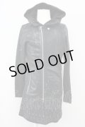 SWITCHBLADE / COATING HOOD ZIP PARKA　パーカー M ブラック T-25-07-25-028-SW-to-YM-ZT