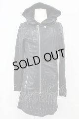 SWITCHBLADE / COATING HOOD ZIP PARKA　パーカー M ブラック T-25-07-25-028-SW-to-YM-ZT