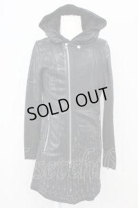 SWITCHBLADE / COATING HOOD ZIP PARKA　パーカー M ブラック T-25-07-25-028-SW-to-YM-ZT