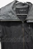 画像3: CIVARIZE / レザーハイネックコーティングハーフジャンプスーツ 44 ブラック T-25-07-25-030-CI-ja-YM-ZT