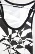 画像3: CIVARIZE / Thwartアシンメトリージオメトリック総柄タンクトップ 46 ブラックxホワイト T-25-07-25-001-CI-to-YM-ZT056 (3)