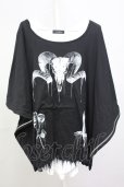 画像1: CIVARIZE / 脇ZIPポンチョ＋タンクSET F ブラックｘホワイト T-25-07-25-007-CI-to-YM-ZT (1)