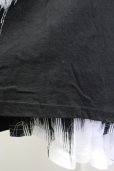 画像7: CIVARIZE / 脇ZIPポンチョ＋タンクSET F ブラックｘホワイト T-25-07-25-007-CI-to-YM-ZT