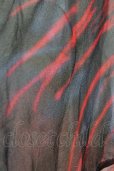 画像6: IFSIXWASNINE / TXS-4/W　インディアンフィッシュ バルーン袖シャツ 0（レディース） ブルーｘレッド T-25-07-25-009-IF-sh-YM-ZT