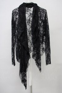 IFSIXWASNINE / WILD HORSE/MINI　総レースカーディガン 1 ブラック T-25-07-25-011-IF-to-YM-ZT