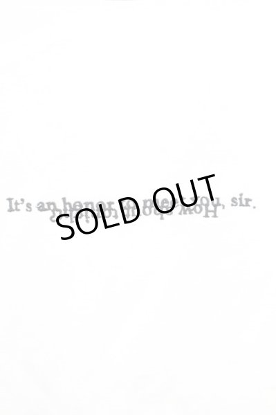 画像4: NO ID. / Two sides刺繍Tシャツ 1 ホワイト T-25-07-30-002-NO-ts-YM-ZT186 (4)