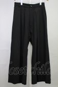 画像1: NO ID. BLACK /  ハカマトラウザーズパンツ 2 ブラック T-25-07-30-017-NO-pa-YM-ZT (1)