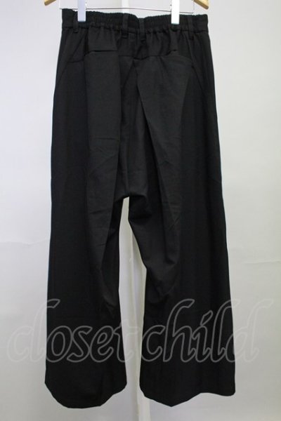 画像2: NO ID. BLACK /  ハカマトラウザーズパンツ 2 ブラック T-25-07-30-017-NO-pa-YM-ZT
