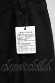 画像7: NO ID. / フラップZIPワイドパンツ 2 ブラック T-25-07-30-019-NO-pa-YM-ZT