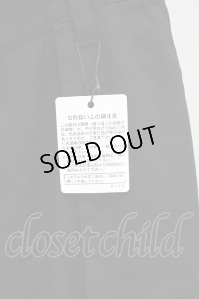 画像7: NO ID. / フラップZIPワイドパンツ 2 ブラック T-25-07-30-019-NO-pa-YM-ZT (7)