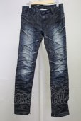 画像1: JOHNNY WOLF / EAST END-KUMADORI 2WAYデニムパンツ 1 インディゴ T-25-07-30-020-JO-pa-YM-ZT (1)