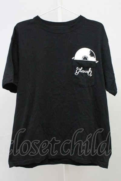 画像1: glamb / Pocket Tシャツ M ブラック T-25-07-30-003-gl-ts-YM-ZT
