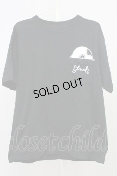 画像1: glamb / Pocket Tシャツ M ブラック T-25-07-30-003-gl-ts-YM-ZT186