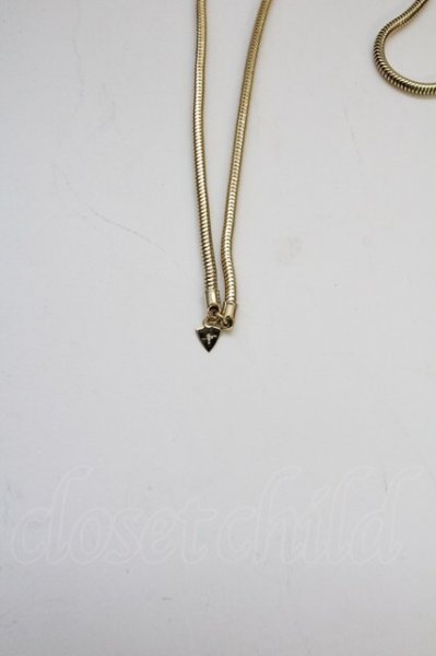 画像4: NO ID. / オーバルラリエットネックレス  ゴールド T-25-07-30-022-NO-ac-YM-ZT191 (4)