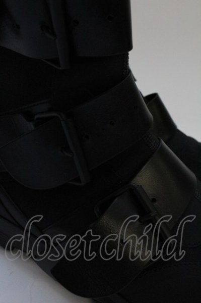 画像6: YOHJI YAMAMOTO / x adidas YY STER JET スニーカーブーツ 25cm ブラック T-25-07-30-025-YO-sho-YM-ZT-S008 (6)