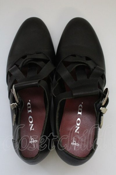 画像1: NO ID. / グルカシューズ 42(約26cm) ブラック T-25-07-30-026-NO-0-YM-ZT-S008 (1)