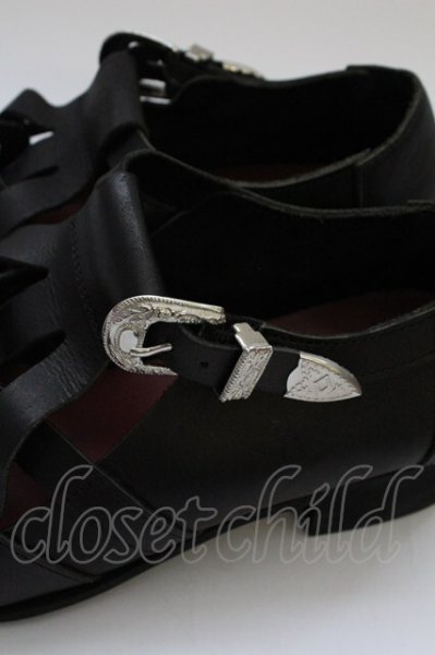 画像5: NO ID. / グルカシューズ 42(約26cm) ブラック T-25-07-30-026-NO-0-YM-ZT-S008 (5)