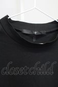 画像3: NO ID. / ドルマンスリーブモックネックTシャツ ONE ブラック T-25-07-30-004-NO-ts-YM-ZT (3)