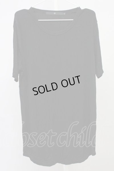 画像1: NO ID. / テレコラウンドC-N-T Tシャツ 2 ブラック T-25-07-30-006-NO-ts-YM-ZT