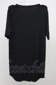 画像2: NO ID. / テレコラウンドC-N-T Tシャツ 2 ブラック T-25-07-30-006-NO-ts-YM-ZT (2)