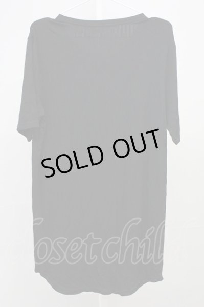 画像2: NO ID. / テレコラウンドC-N-T Tシャツ 2 ブラック T-25-07-30-006-NO-ts-YM-ZT (2)