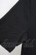 画像4: NO ID. / テレコラウンドC-N-T Tシャツ 2 ブラック T-25-07-30-006-NO-ts-YM-ZT (4)