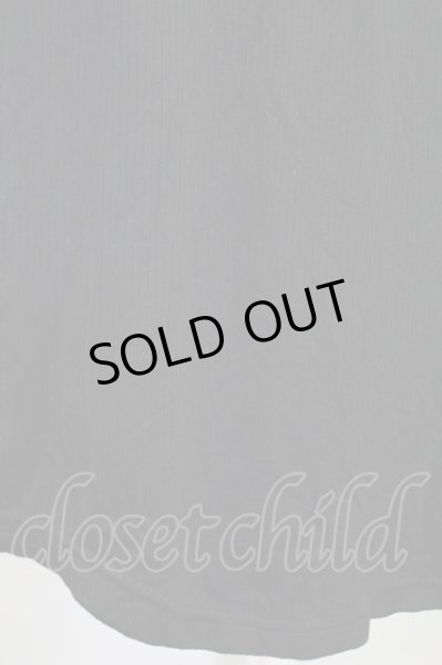 画像5: NO ID. / テレコラウンドC-N-T Tシャツ 2 ブラック T-25-07-30-006-NO-ts-YM-ZT (5)