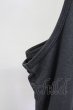 画像4: NO ID. BLACK / アシンメトリーレイヤードタンクトップ ONE ブラックｘブラック T-25-07-30-001-NO-to-YM-ZT (4)