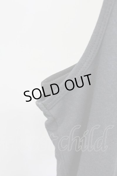 画像4: NO ID. BLACK / アシンメトリーレイヤードタンクトップ ONE ブラックｘブラック T-25-07-30-001-NO-to-YM-ZT (4)