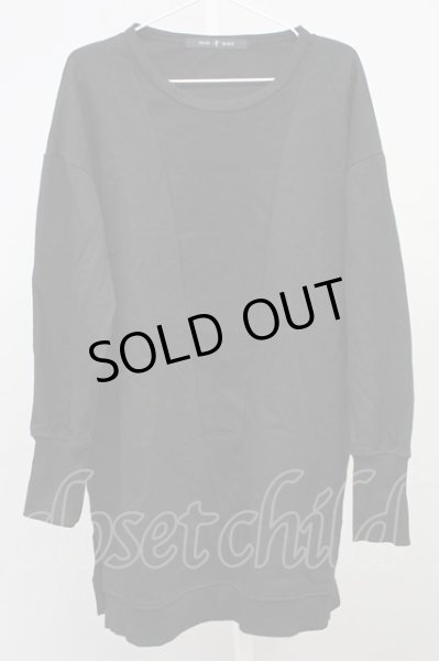 画像1: NO ID. BLACK / BIGガゼットプルオーバー ONE ブラック T-25-07-30-010-NO-to-YM-ZT185 (1)