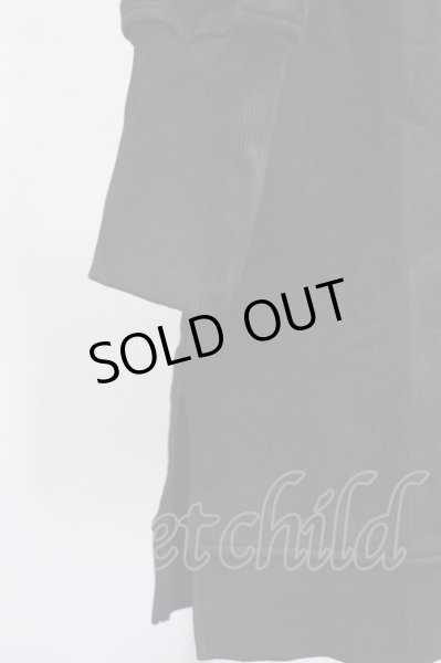 画像4: NO ID. BLACK / BIGガゼットプルオーバー ONE ブラック T-25-07-30-010-NO-to-YM-ZT185 (4)