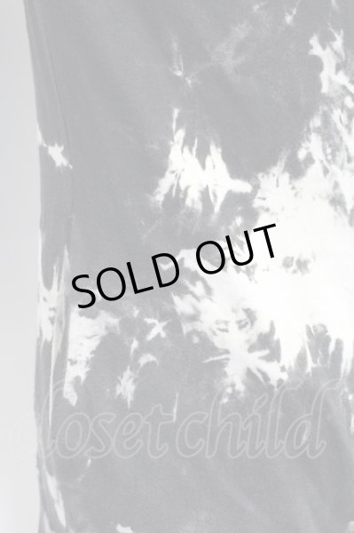 画像7: FUGA / タイダイブリーチ五分袖パーカー 44 ブラック T-25-07-30-011-FU-to-YM-ZT (7)