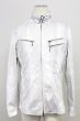 画像1: TORNADO MART / ヘアラインシングルライダースジャケット LL ホワイト T-25-07-30-013-TO-ja-YM-ZT (1)