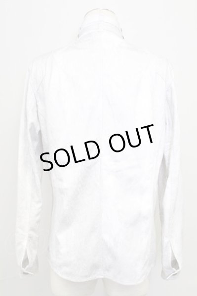 画像2: TORNADO MART / ヘアラインシングルライダースジャケット LL ホワイト T-25-07-30-013-TO-ja-YM-ZT (2)