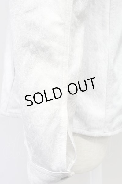 画像3: TORNADO MART / ヘアラインシングルライダースジャケット LL ホワイト T-25-07-30-013-TO-ja-YM-ZT (3)