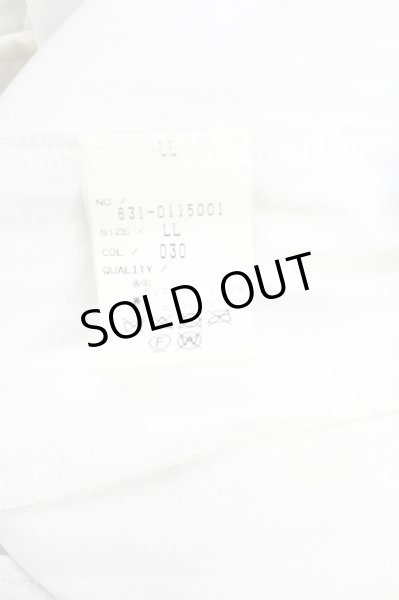 画像10: TORNADO MART / ヘアラインシングルライダースジャケット LL ホワイト T-25-07-30-013-TO-ja-YM-ZT (10)