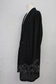画像3: NO ID. / メッシュジャージーショールカラーガウン 1 ブラック T-25-07-30-014-NO-to-YM-ZT