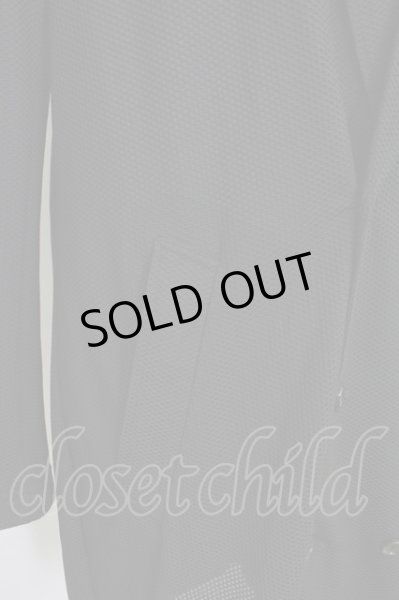 画像5: NO ID. / メッシュジャージーショールカラーガウン 1 ブラック T-25-07-30-014-NO-to-YM-ZT188 (5)