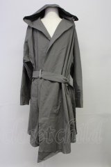 NO ID. BLACK / タイロッケンフードガウン ONE グレー T-25-07-30-015-NO-ja-YM-ZT