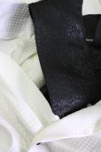画像7: BUFFALO BOBS / シャドーアーガイルレイヤードSSシャツ 2 ホワイトｘブラック T-25-08-06-019-BU-sh-YM-ZT