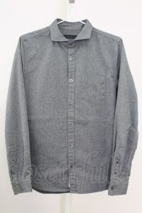 GOSTAR DE FUGA / ショートカラーストレッチシャツ 44 グレー T-25-08-06-020-GO-sh-YM-ZT107
