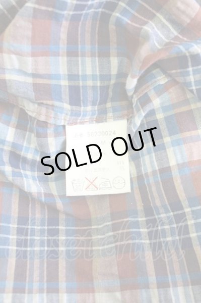 画像7: goa / チェックシャツ M ブラウン T-25-08-06-021-go-sh-YM-ZT107 (7)