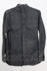 Moonage Devilment / xEGO TRIPPING　SHOTGUN ARMY 44 ダークカーキ T-25-08-06-022-Mo-sh-YM-ZT107