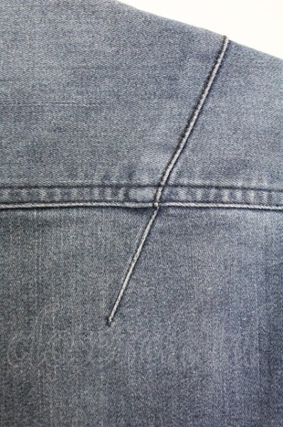 画像7: Zero by TORNADO MART / ハイパーストレッチデニムシャツ M インディゴ T-25-08-06-023-Ze-sh-YM-ZT107 (7)