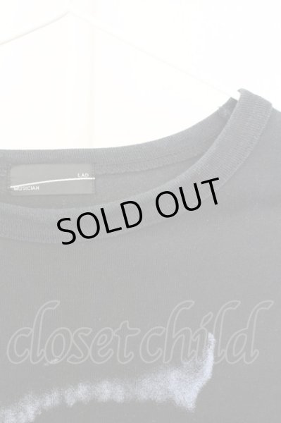 画像3: LAD MUSICIAN / SUPER BIG Tシャツ  ブラック T-25-08-06-024-LA-ts-YM-ZT111 (3)