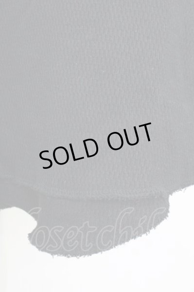 画像6: NO ID. / スーパーストレッチベアサーマルC/Nラウンドカットソー 1 ブラック T-25-08-06-025-NO-to-YM-ZT111 (6)